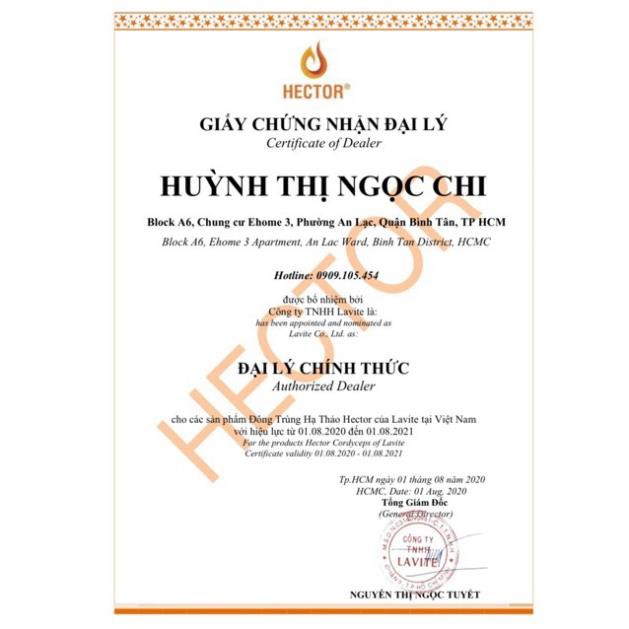 [CHÍNH HÃNG] Nước Hector Collagen Đông Trùng Hạ Thảo 1 hộp 10 chai | BigBuy360 - bigbuy360.vn