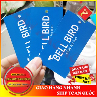 [THANH LÝ ] _Hàng sản xuất dư 100 chiếc tag nhãn mác quần áo_Tag quần áo thẻ bài