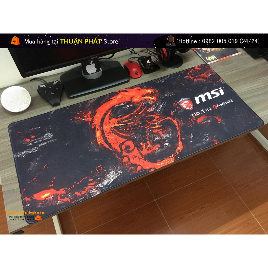 LÓT CHUỘT CỠ LỚN 90x40 - PAD MSI GAMING SERIES