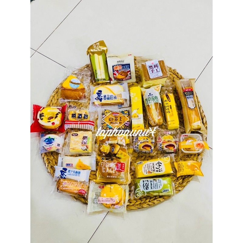 [Mã GROSALE2703 giảm 8% đơn 250K] 1kg Bánh mix, bánh tươi đài loan các loại