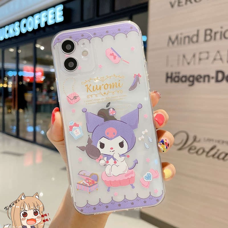 Sanrio Ốp Điện Thoại Trong Suốt Họa Tiết Patriot Cho Iphone 12 Xs 11promax Xr 7 I8plus Se2