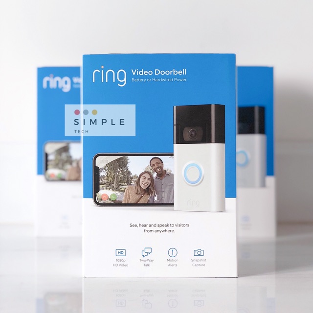 Chuông cửa thông minh có hình Ring Video Doorbell 2