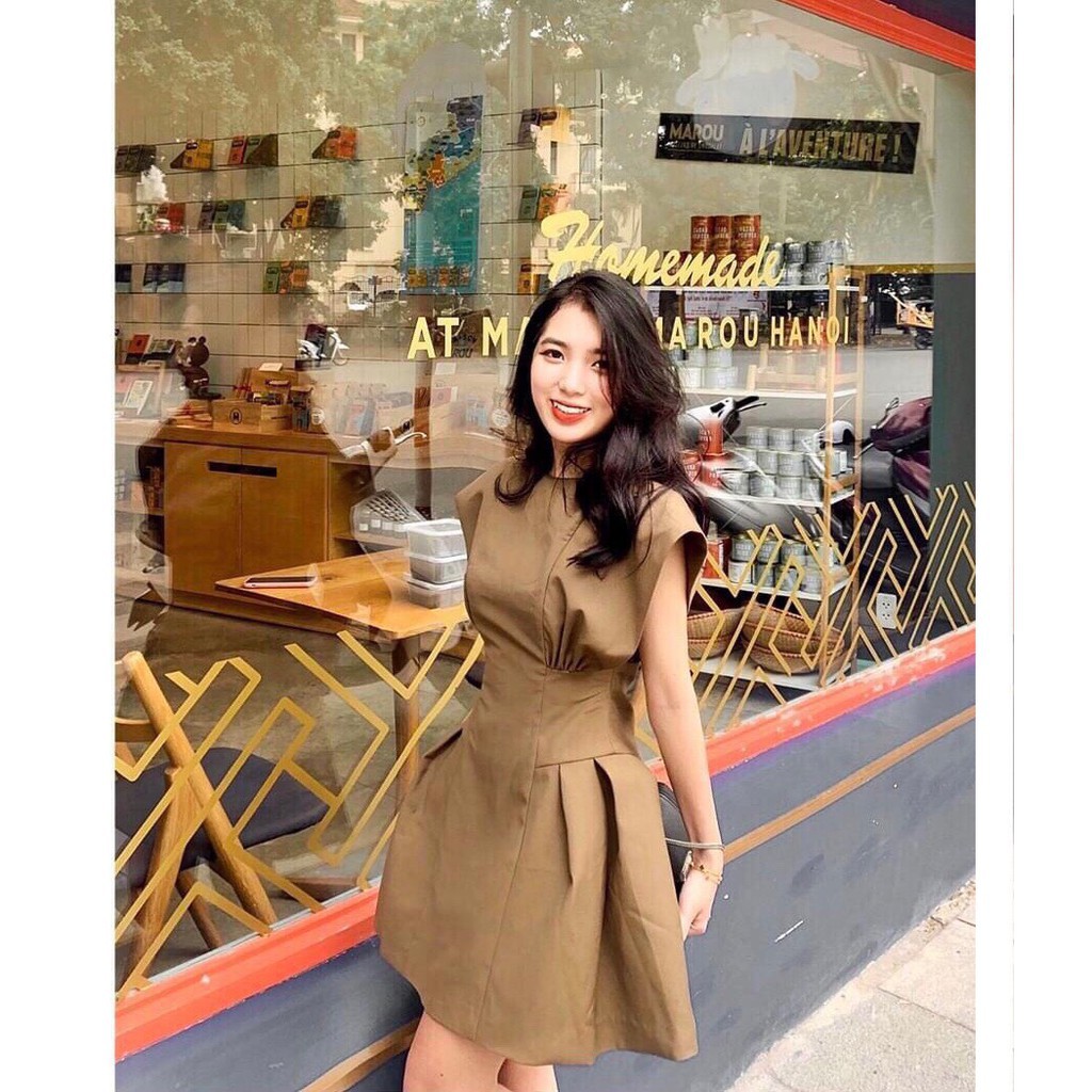 Đầm chít eo form xòe cá tính - Rebeca dress RE