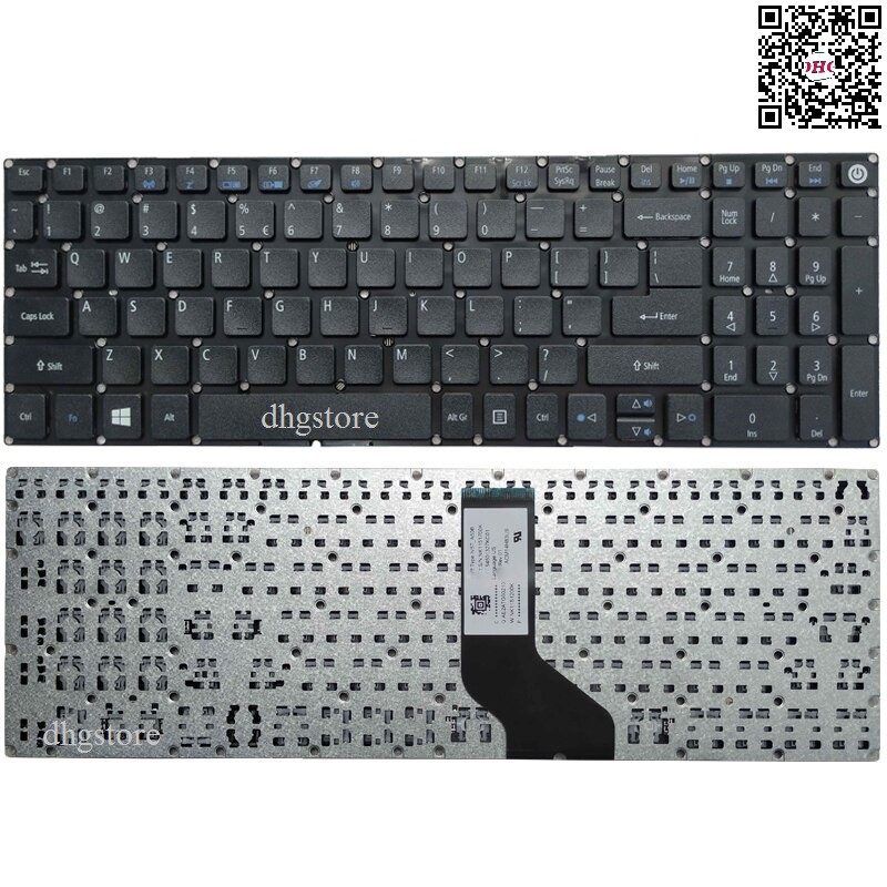 Bàn phím laptop Acer Aspire E15, E5-573, E5-574, E5-575, E5-576, E5-722, F5-521, F5-571, F5-572, F5-573