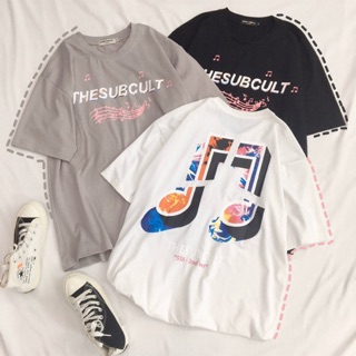 Áo Thun Tay Lỡ MUSIC THE SUBCULT Unisex (3 Màu)