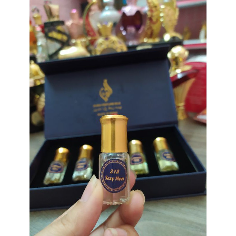 [XẢ_KHO_GIÁ_GỐC] ❤❤ SÉT 5 CHAI NAM VÀ NỮ TINH DẦU NƯỚC HOA DUBAI