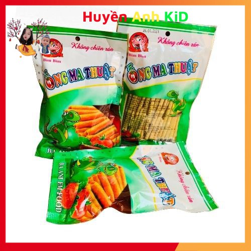 10 Gói Bim Bim Snack Ống Ma Thuật Ba Anh Em Food Đồ Ăn Vặt Cổng Trường Giòn Ngon Giá Rẻ Tuyệt Vời