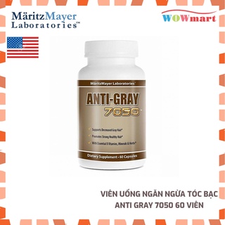 Viên uống ngăn ngừa tóc bạc anti gray 7050 60 viên