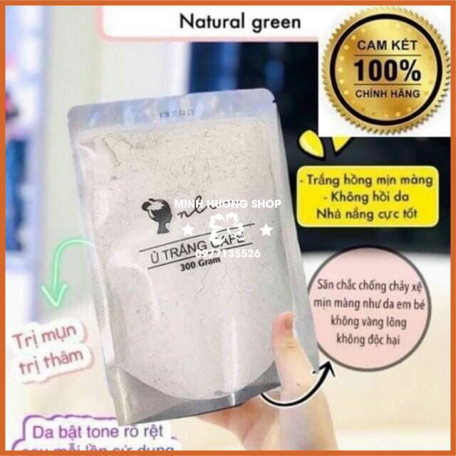 Ủ trắng CAFE 300g ⚡️✨HÀNG CHUẨN ✨⚡️bao check mã vạch ( mẫu 2019 )