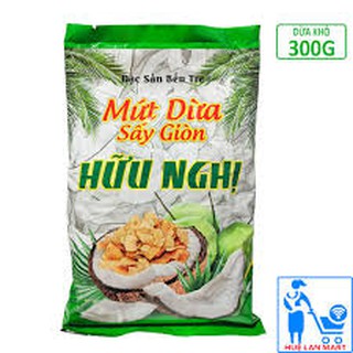 1 Gói Mứt dừa sấy giòn Hữu Nghị - đặc sản Bến Tre