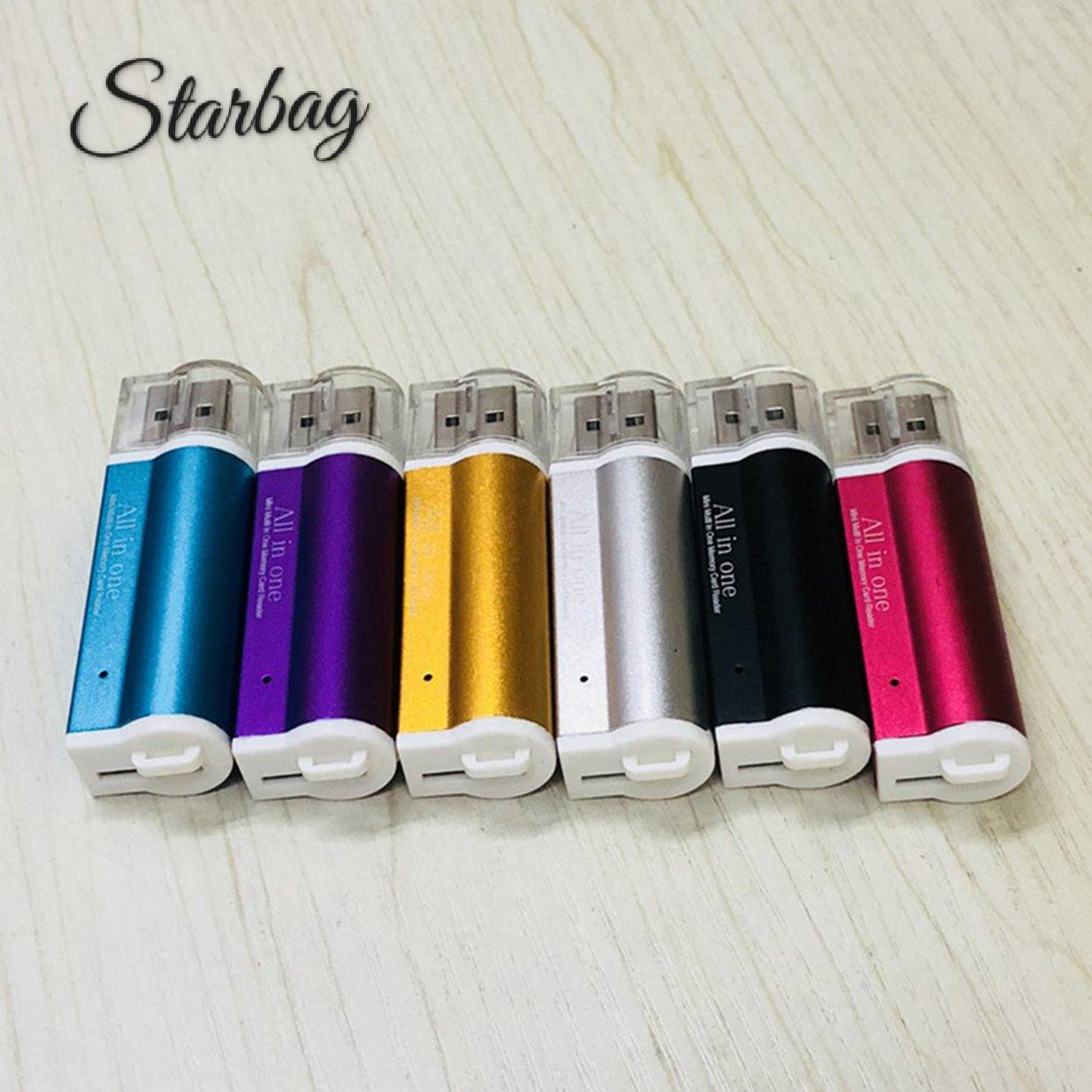Đầu Đọc Thẻ Nhớ Đa Năng Usb 2.0 Bằng Hợp Kim Nhôm | BigBuy360 - bigbuy360.vn