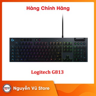 Bàn phím Gaming Logitech G813 - Hàng Chính Hãng