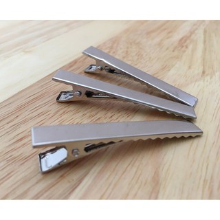 Set 2 kẹp tóc cá sấu 5,5cm-7,5cm