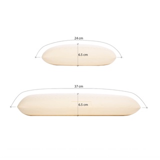 Gối cao su Oval Liên Á ( Kích thước 45x65x12cm)