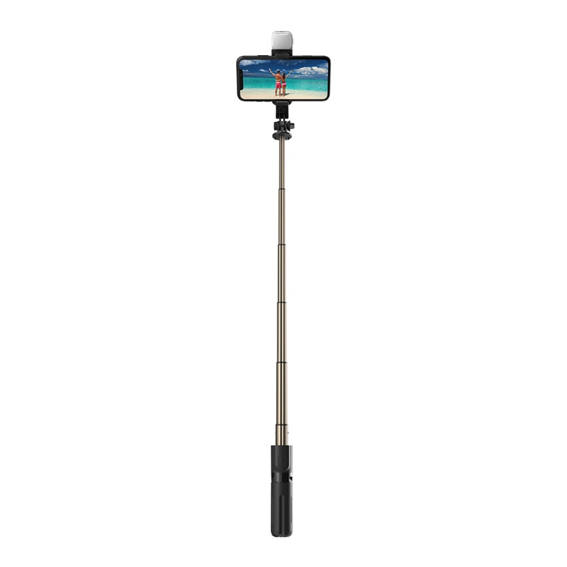 Giá đỡ ba chân kèm đèn LED dùng chụp ảnh cho Monopod
 | WebRaoVat - webraovat.net.vn