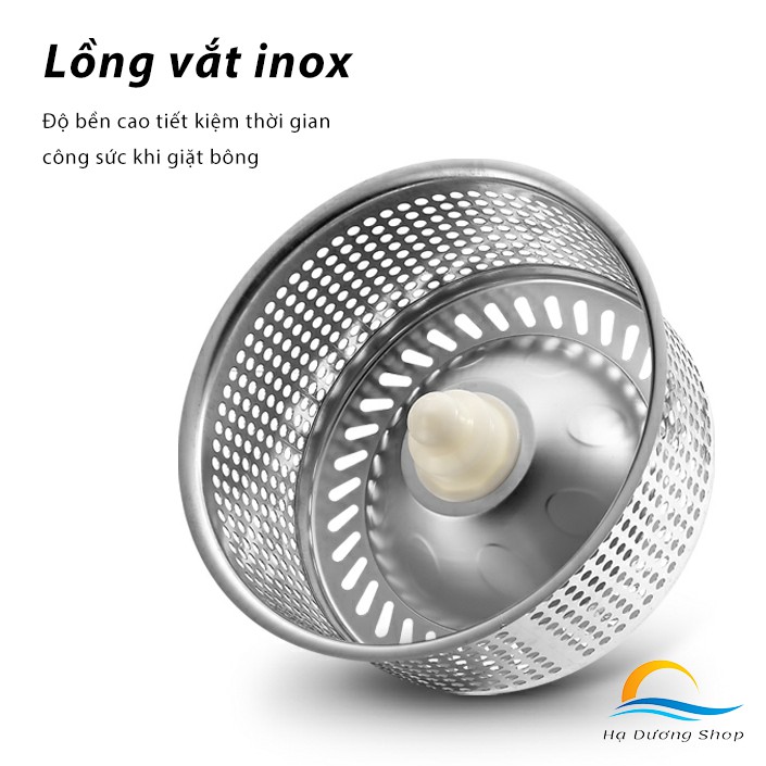 Bộ lau nhà 360 độ Thái Lan tự vắt Spin Mop Plus bàn đạp chân giặt vắt nhanh chóng hàng cao cấp HADU