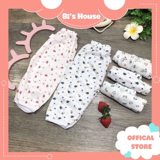 Quần sơ sinh cotton in hình họa tiết ,thấm hút cho bé từ 3-8kg