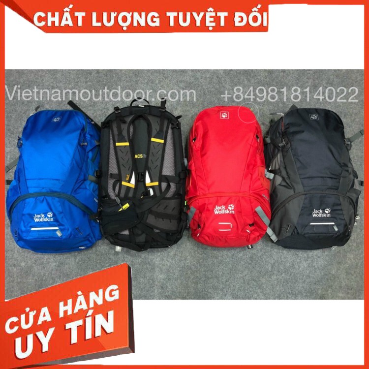 Balo phượt Jack Wolfskin Marverick 30 [ Chuẩn Aut..H ] - balo du lịch nam chống thấm nước cực tốt