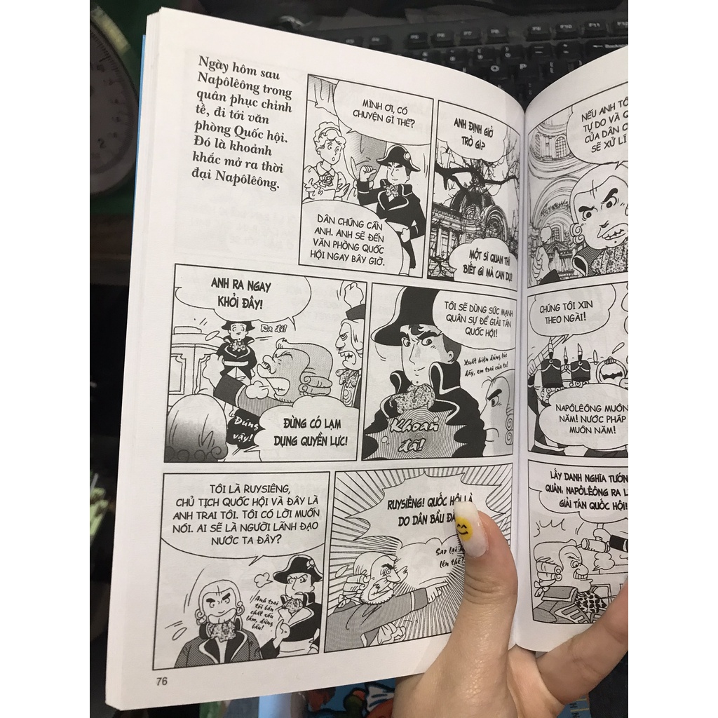 Sách Danh Nhân thế giới : NaPôLêÔng