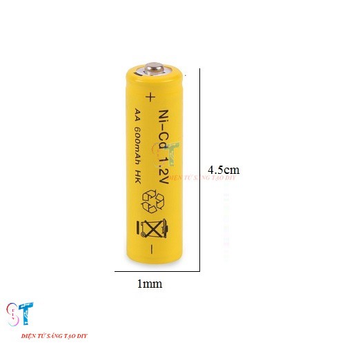 Pin Ni-cd 600mAh