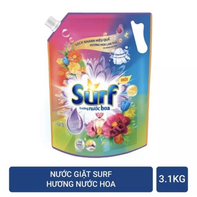 Túi Nước Giặt Surf 3.1kg Và 3.5kg