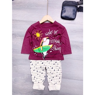 COMBO 5 BỘ DÀU TAY BÉ TRAI