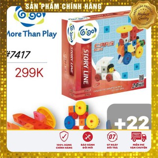 [FREESHIP] BỘ XẾP HÌNH MINI XE HƠI 24 MÔ HÌNH 51 MIẾNG GHÉP 7417 GIGO TOYS