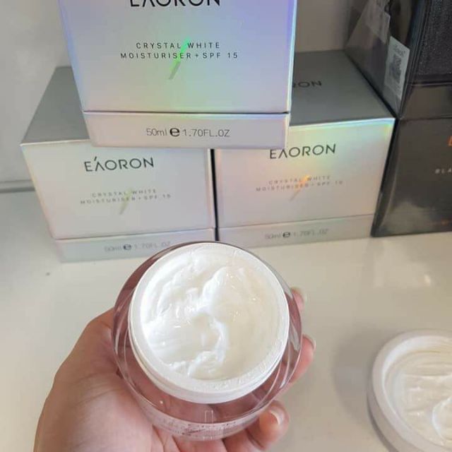 Kem EAORON Crystal White Moisturiser + spf 15