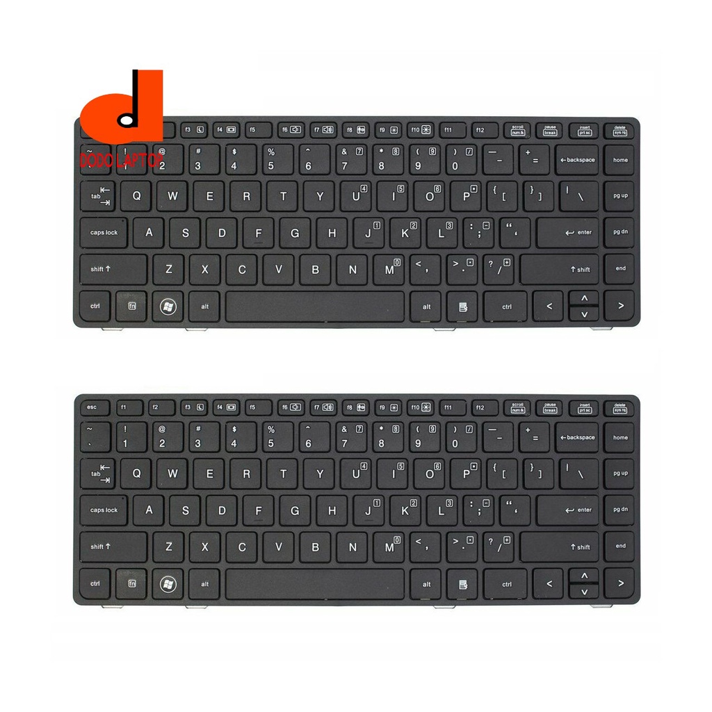 Bàn phím laptop HP EliteBook 8460p 8460w 8470p 8470w, Us keyboard laptop