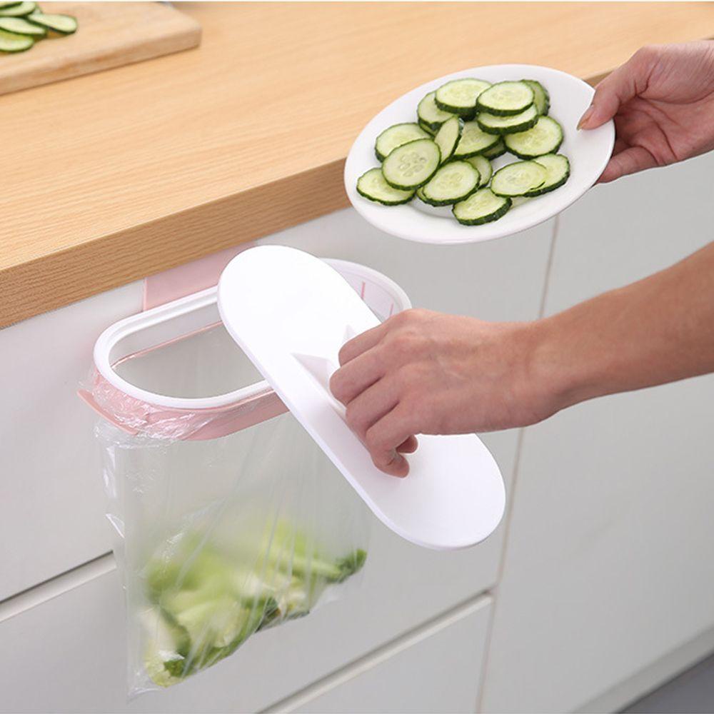 Giá Đỡ Túi Đựng Rác Gắn Cửa Tủ Bếp Tiện Lợi