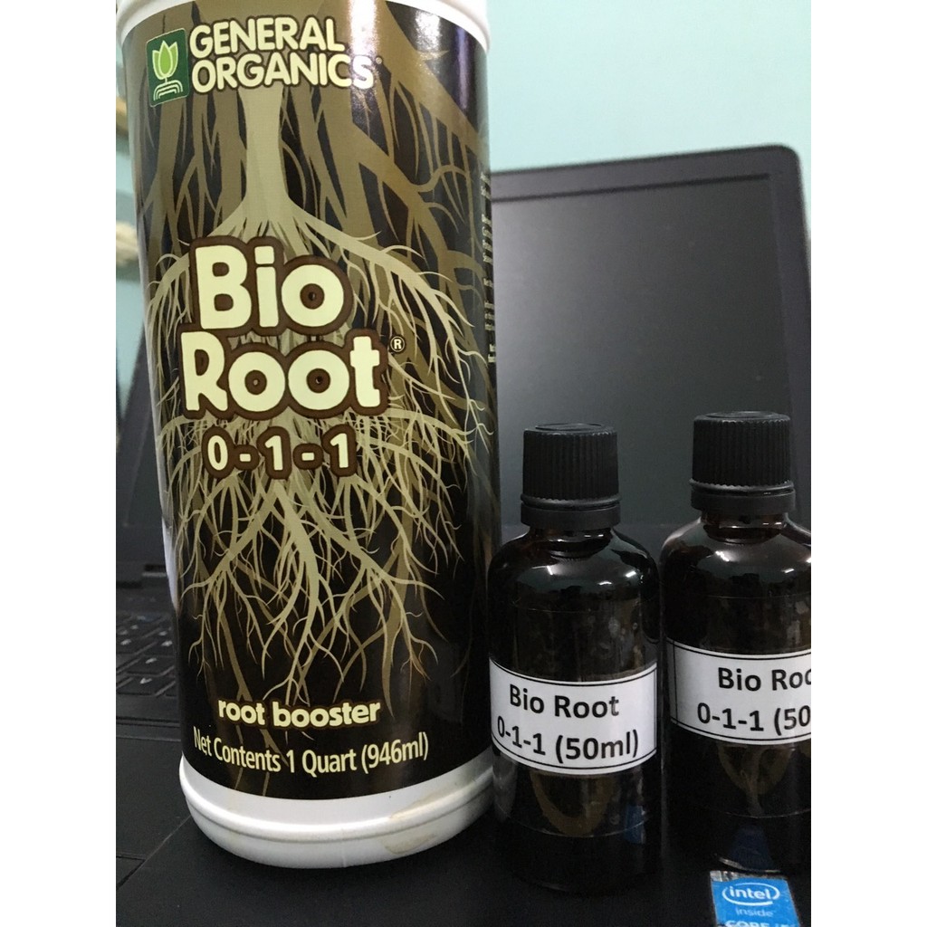 Chế phẩm hữu cơ kích rễ cực mạnh Bio Root 0-1-1 chai 50 ml