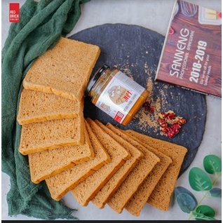 Bánh Mì Ngũ Cốc Nguyên Cám Gạch Đỏ 500Gr Chuyên Dành Cho Eatclean Giàu Dinh Dưỡng
