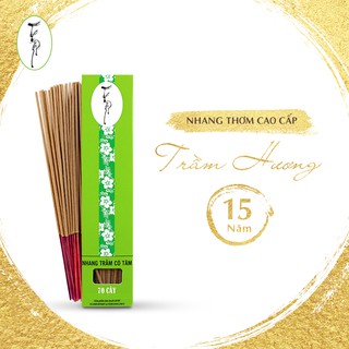 Nhang Trầm Hương Trung Cấp 20 cm - 70 cây - chân tăm đỏ
