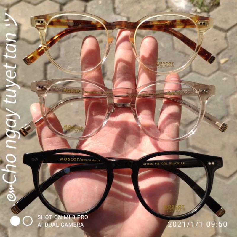Gọng Cận MOSCOT JARED Hàng Cao Cấp