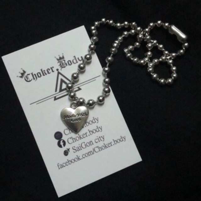 Ball chain 5ly heart  [40cm-45cm ]