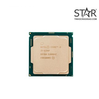 Cpu intel core i3 9100f tray chưa gồm fan