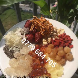 Set Chè Dưỡng Nhan Tuyết Yến 10 vị Nấu 4 người ăn