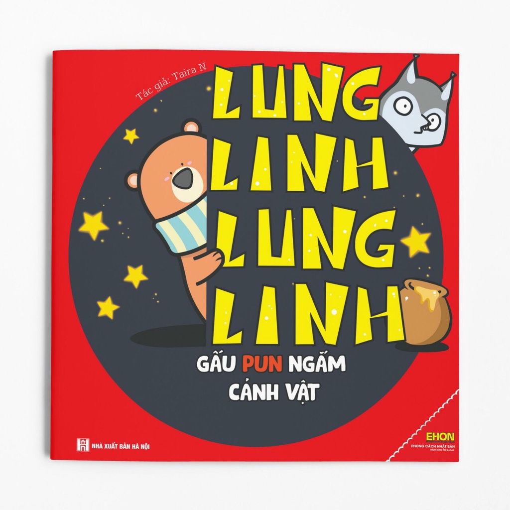 Sách - Ehon âm thanh Gấu Pun và bạn, Gấu Pun ngắm cảnh vật và Gấu Pun cùng đồ vật (Combo 3 cuốn)