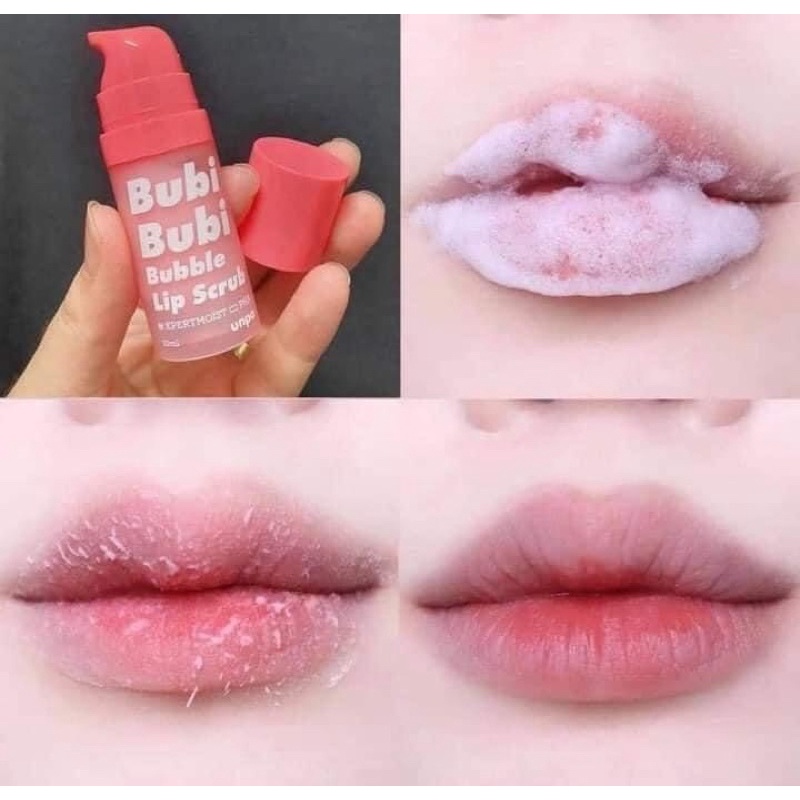 Tẩy Da Chết Môi BUBI BUBI LIPS CRUB Mẫu Mới 2021 10ml