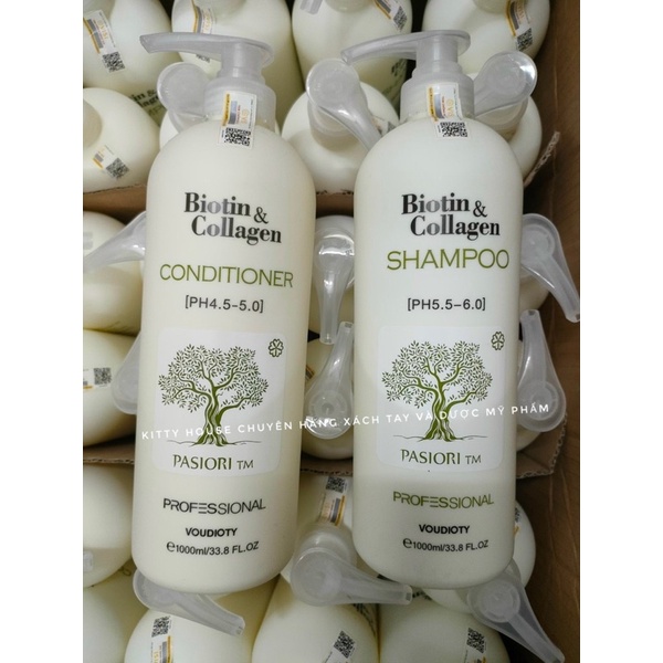 CẶP GỘI XẢ BIOTIN COLLAGEN TRẮNG 1000ML