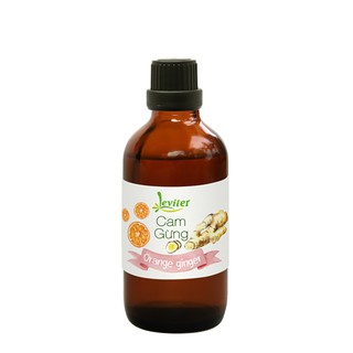 Tinh dầu cam gừng Leviter 100ml - Giữ ấm, khử mùi, làm thơm