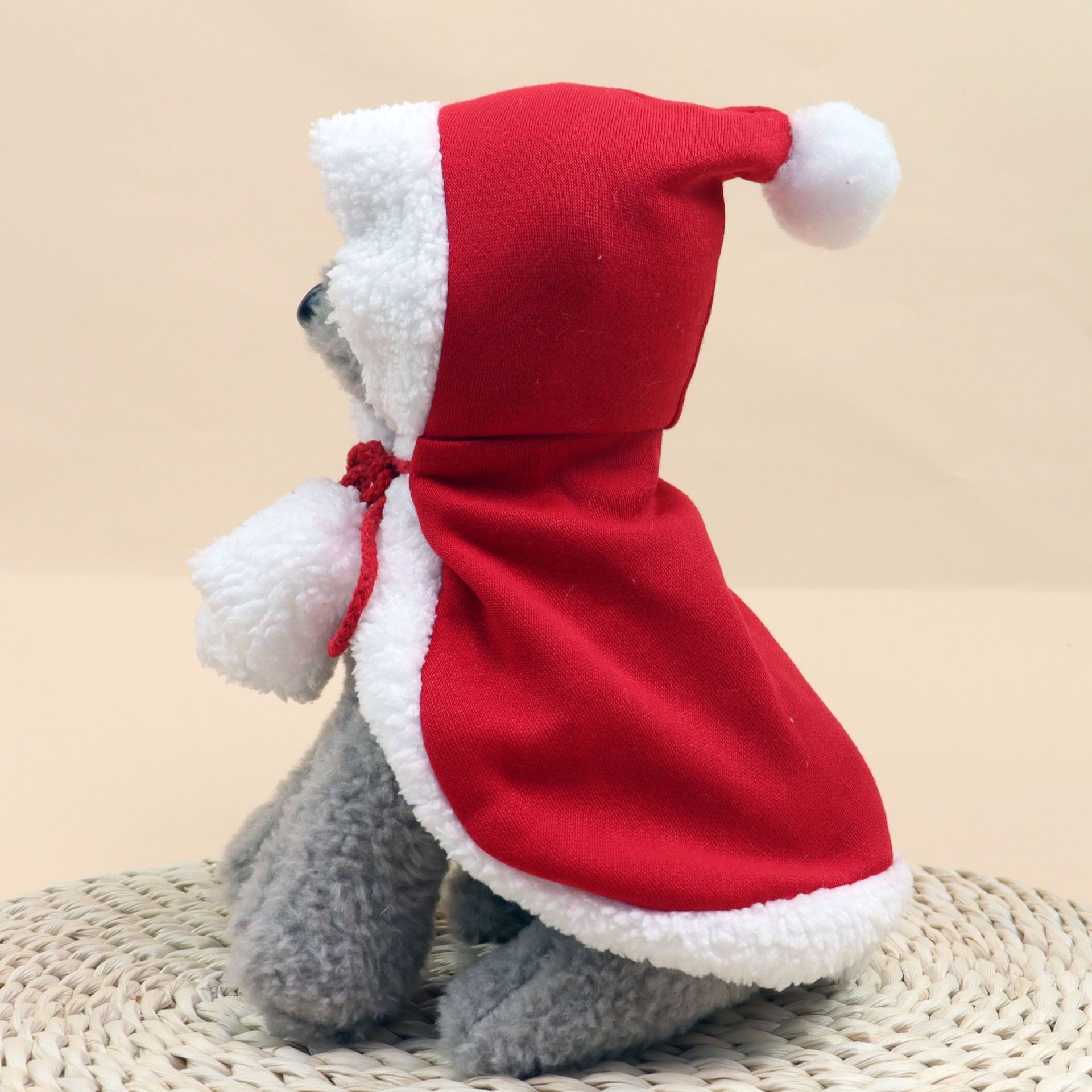 Áo Choàng Cô Bé Quàng Khăn Đỏ Cho Thú Cưng Dịp Giáng Sinh Năm Mới