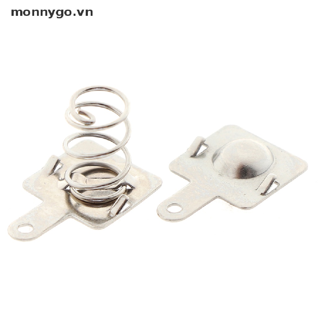 Set 10 Cặp Lò Xo Pin Thay Thế Bằng Kim Loại Dành Cho Pin AA AAA