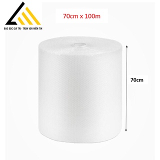 (70 cm x 100m) cuộn xốp hơi, xốp khí chống sốc, xốp nổ, bong bóng, giấy nilon bọc gói hàng tại hải phòng