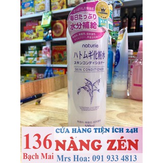 Dưỡng Ẩm Naturie Hatomugi Skin Conditioner 500ml Made In Japan