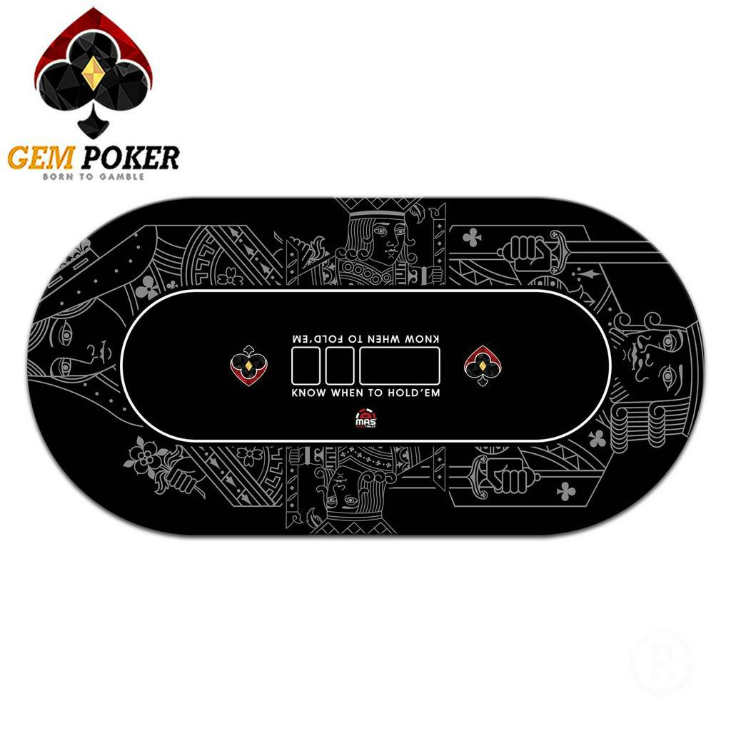 THẢM POKER OVAL GEM ROYAL CAO CẤP