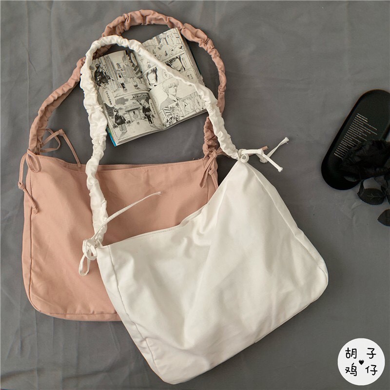 Túi Vải Dây Rút 🦋 Túi Tote ulzzang Dây Đeo Cách Điệu 3  | BigBuy360 - bigbuy360.vn