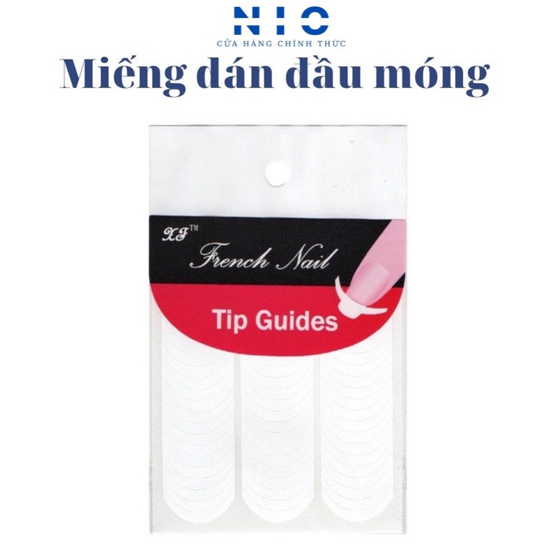 Miếng dán giúp sơn đầu móng ( 48 miếng )