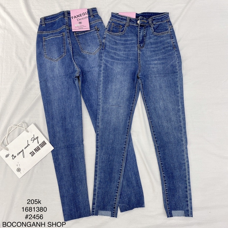 Quần Jean #2456 1681380 Mác Fangue Hàng Vnxk