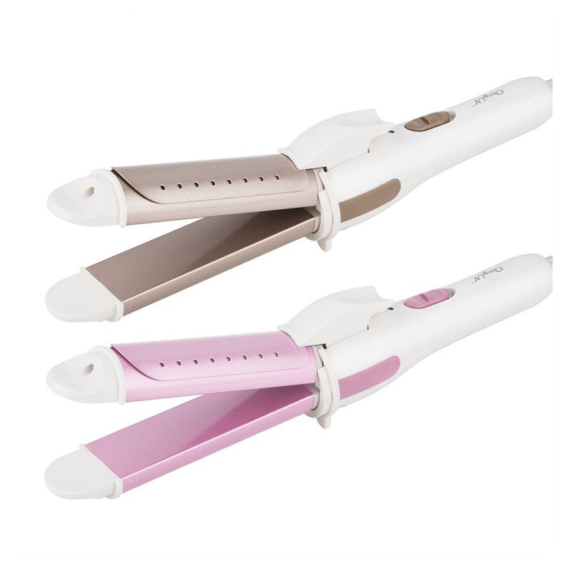 Máy duỗi+uốn tóc  200℃ lõi sắt chất lượng cao,máy tạo kiểu tóc,máy uốn tóc 2 chiều